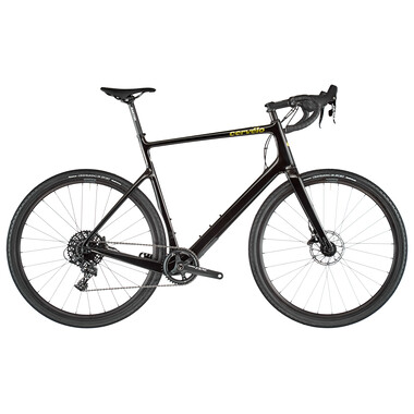 Bicicletta da Gravel CERVÉLO ASPERO Sram Apex 1 40 Denti Nero/Oro 2021 0